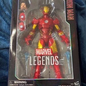 Marvel Iron Man Figure with Red and Gold Armor